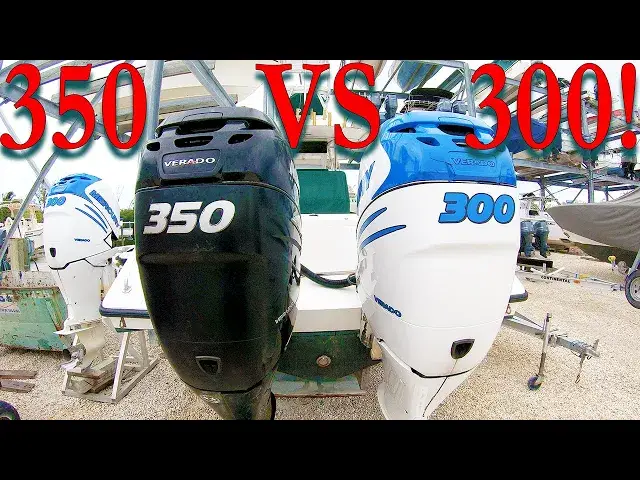 Video thumbnail for 300 VS. 350 Horsepower Outboards!
