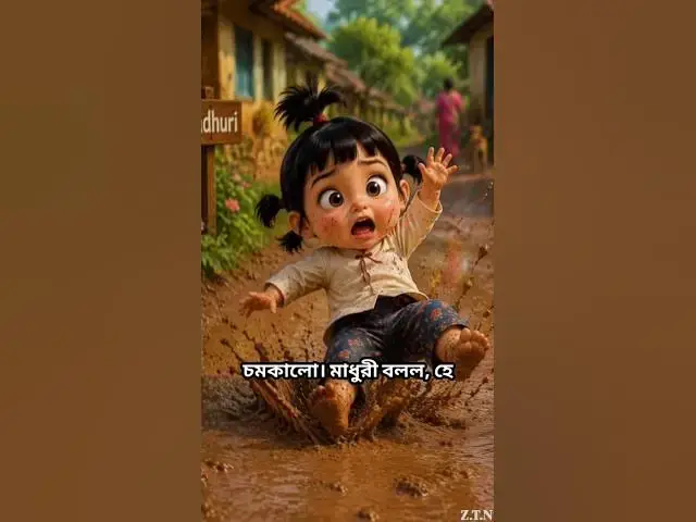 Video thumbnail for কাদায় পড়ে যা বলল! 🤣 #shorts #viral