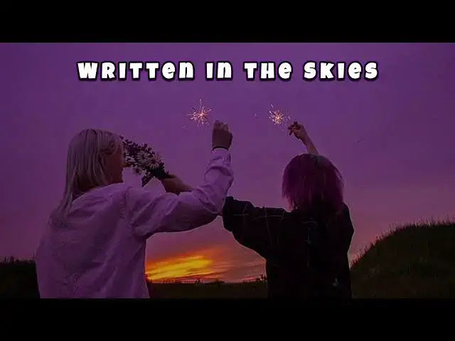 'Video thumbnail for Written in the skies☁..'