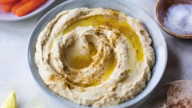 'Video thumbnail for HUMMUS DIP BOARD _ _Must-Make_ Mediterranean Snack Plate (easy healthy)(720P_HD)'