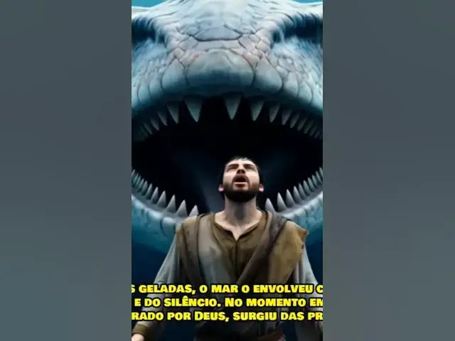 Video thumbnail for MOMENTO EXATO QUE A BALEIA ENGOLIU O JONAS!!! #shorts