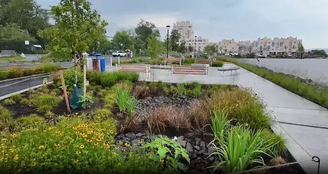 Video thumbnail for Nyack celebrates completion of waterfront shoreline pathway project