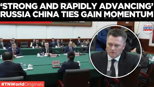 Video thumbnail for Russia-China Ties Accelerate as Moscow and Beijing Sign New Cooperation Agreement | Times Now World