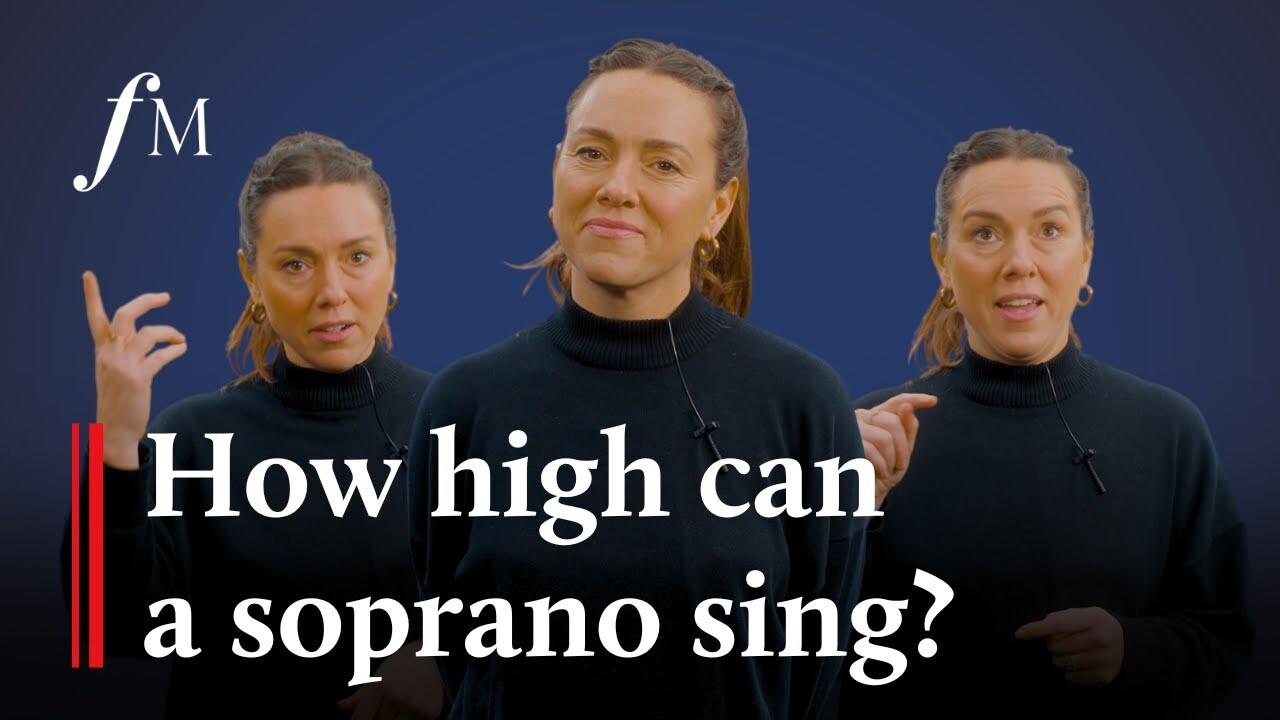 Video thumbnail for What is a soprano and what’s their vocal range? | Classic FM
