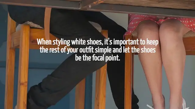 Video thumbnail for How To Style White Shoes