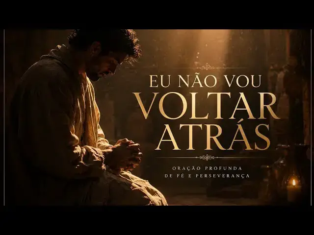 Video thumbnail for Eu Não Vou Voltar Atrás… Mesmo em Silêncio Eu Continuo | Oração Profunda (Fé & Perseverança)