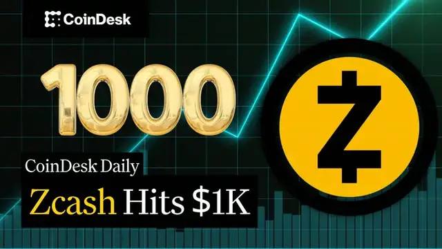 Video thumbnail for Zcash hits $1,000 as short sellers lose $34 million