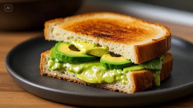 'Video thumbnail for Best Creamy Avocado Grilled Cheese Recipe – So Cheesy!'