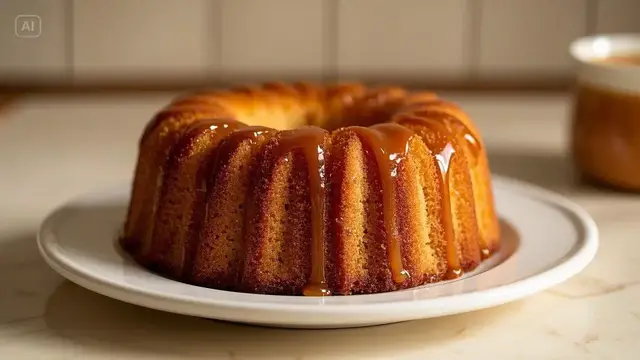 'Video thumbnail for Brown Sugar Caramel Pound Cake Recipe'