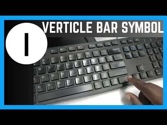 'Video thumbnail for How To Insert Vertical Bar | On A Document | Keyboard Symbols'