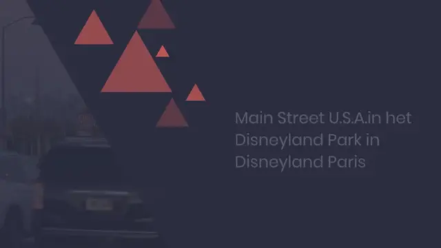 Video thumbnail for Main Street U.S.A. in het Disneyland Park