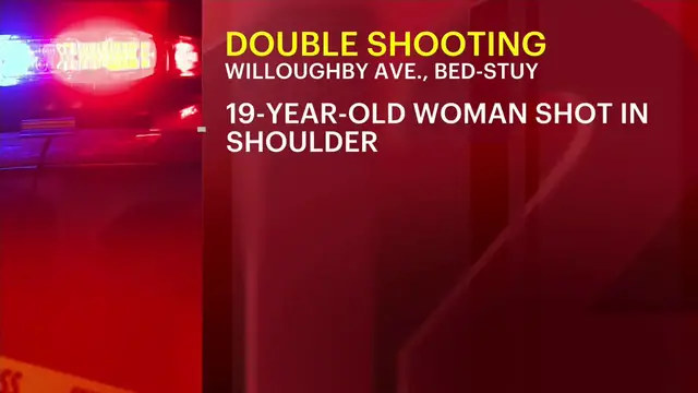 Video thumbnail for Two people injured in Bed-Stuy shooting