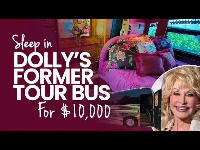 Video thumbnail for Look inside Suite 1986, Dolly Parton’s former tour bus