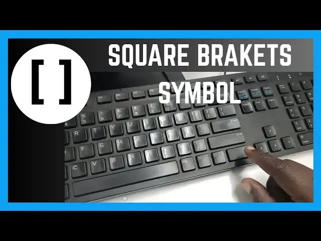 'Video thumbnail for How To Insert Square Brackets [ ] On A Document | Keyboard Symbols'