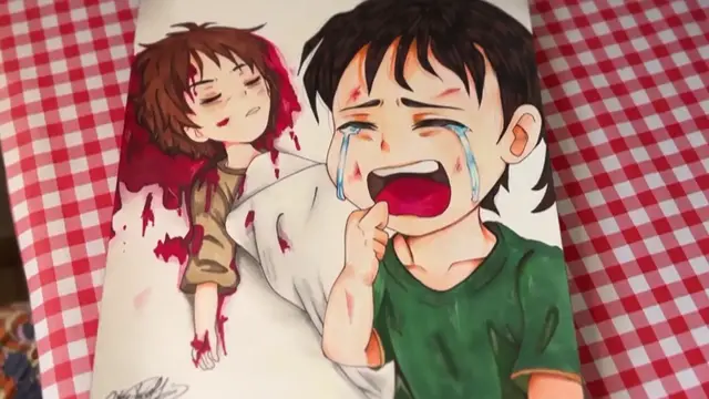 'Video thumbnail for Gaza’s young artists turn trauma into art amid war'