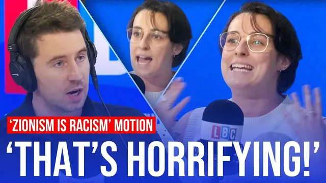 Video thumbnail for Debate: Green councillor confronted on 'Zionism is racism' motion