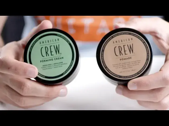 'Video thumbnail for Compared: American Crew Forming Cream VS Pomade'