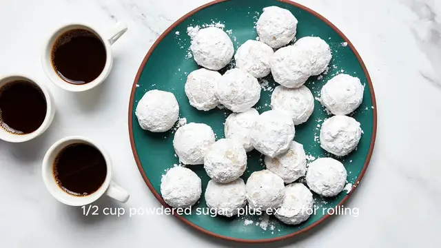 Video thumbnail for Russian Tea Balls (Russian Tea Cakes) Recipe