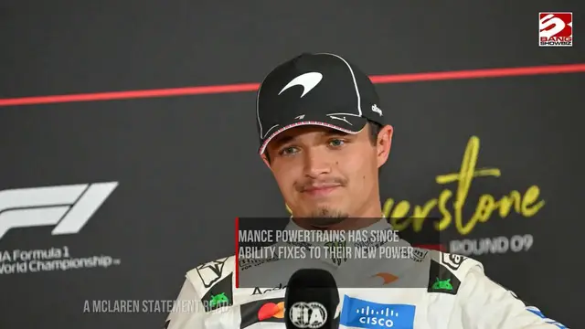 Video thumbnail for Lando Norris will take a 10-place grid penalty