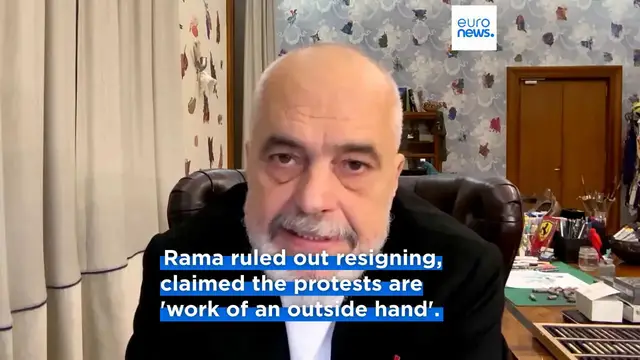 Video thumbnail for Albania's PM refuses to quit with protests against university conditions in sixth day