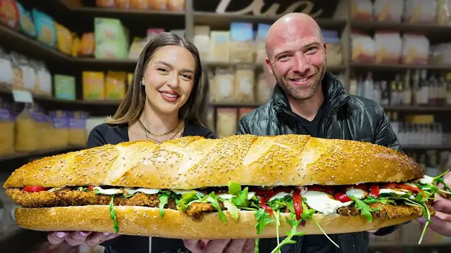 Video thumbnail for Little Albania FOOD TOUR in NYC! This is How they Treat Me in LITTLE ALBANIA in New York City!