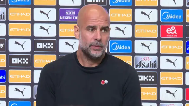 'Video thumbnail for 'He will be ready' - Guardiola on return of Rodri'