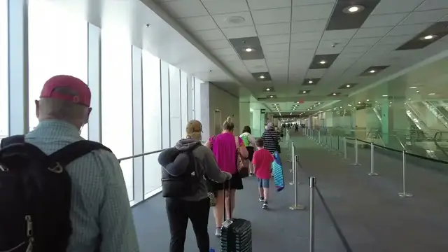 Video thumbnail for Miami International Arrivals at MIA Airport