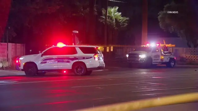 Video thumbnail for US, Phoenix: Phoenix Thomas Road Vehicle Vs Pedestrian Collision.