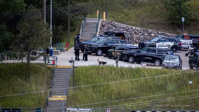 'Video thumbnail for Colorado school shooter dies after injuring two'
