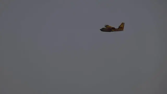 Video thumbnail for Italy: Aerial efforts launched to contain wildfire in Sicily.
