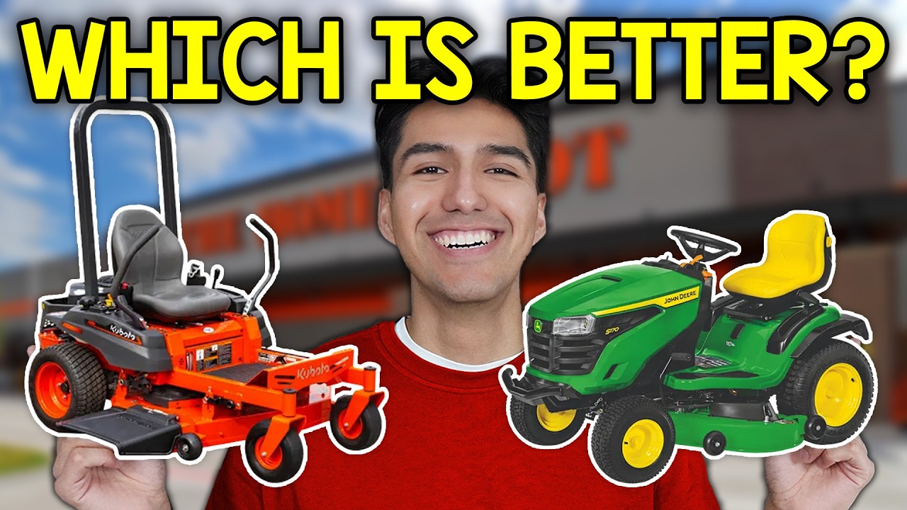 Video thumbnail for Zero Turn vs Riding Lawn Mower Which Should You Buy In 2026