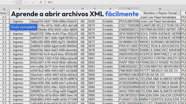 Video thumbnail for Aprende a abrir archivos XML fácilmente: Guía completa