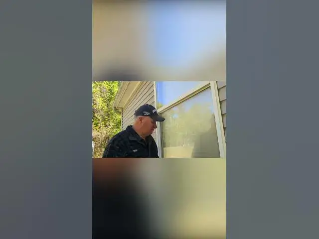 Video thumbnail for Don't Work On Vinyl Siding In The Cold #Shorts
