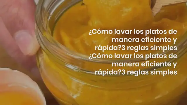 Video thumbnail for ¿Cómo lavar los platos de manera eficiente y rápida? 3 reglas simples: