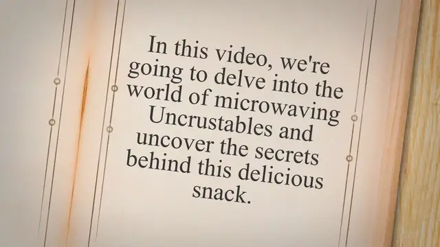 Video thumbnail for Craving Warm Uncrustables? Discover the Science and Secrets of Microwaving for a Delicious Snack!