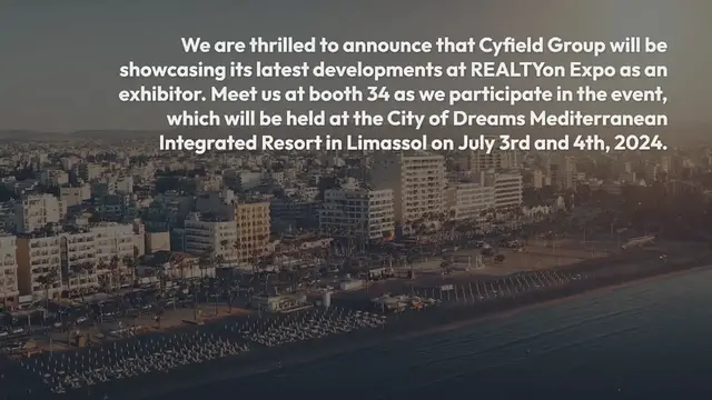Video thumbnail for Cyfield Group Joins REALTYon Expo as an Exhibitor