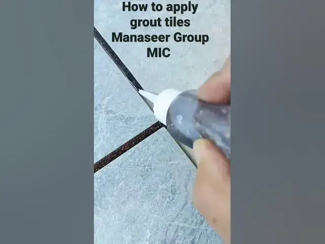 Video thumbnail for Manser Group Grout Tiels