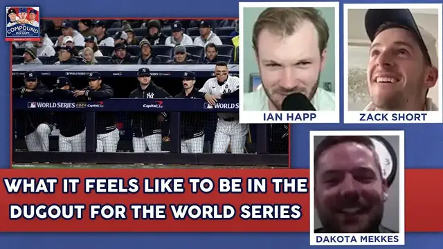 Video thumbnail for What It's Like in a World Series Dugout!
