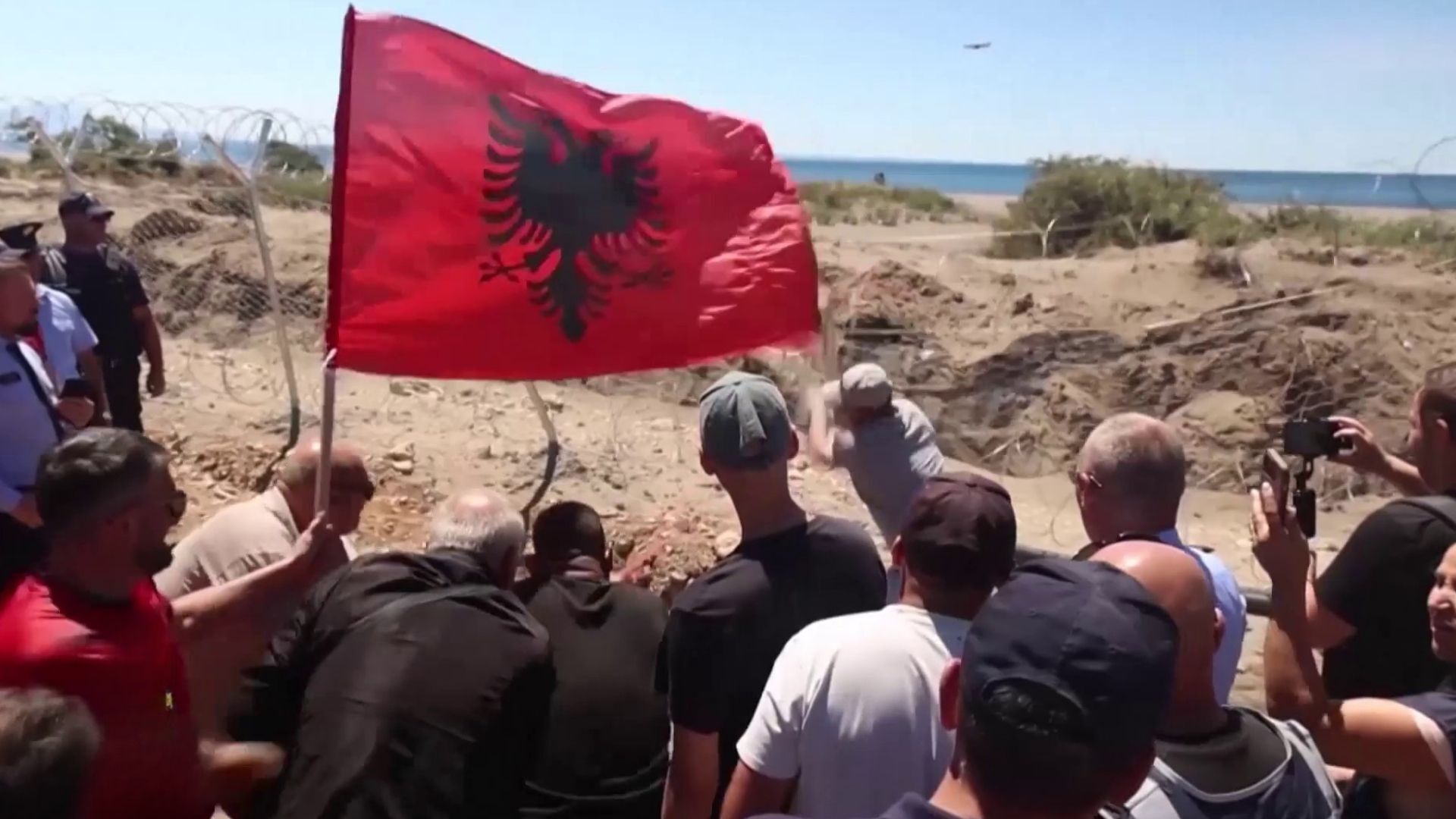Video thumbnail for Albania’s ‘Flamingo Revolution’ Protests Trump-Linked Resort Project