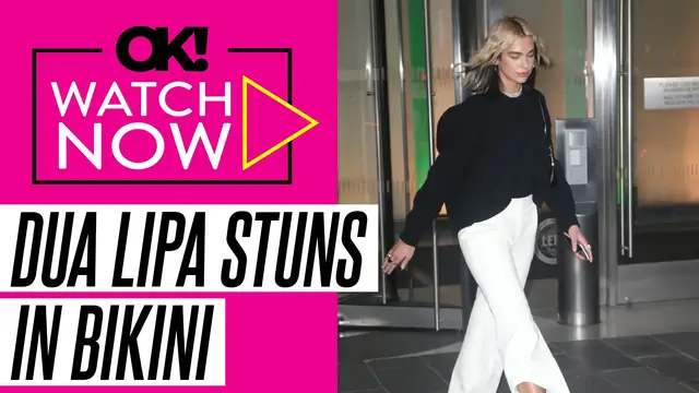 'Video thumbnail for Dua Lipa Sizzles in Cleavage-Baring Bikini as 30th Birthday Festivities Continue: Photos'