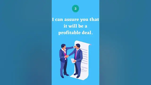 Video thumbnail for 5 Examples Sentences for Offering Assurance