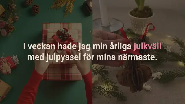 Video thumbnail for Julgranskulor i papper