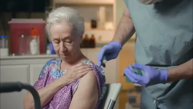 Video thumbnail for People getting vaccines Multiple