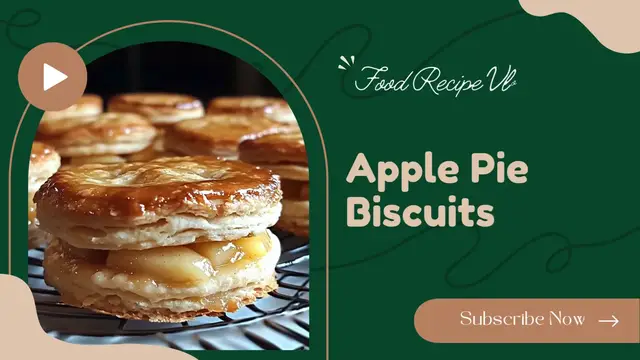 'Video thumbnail for Apple Pie Biscuits'