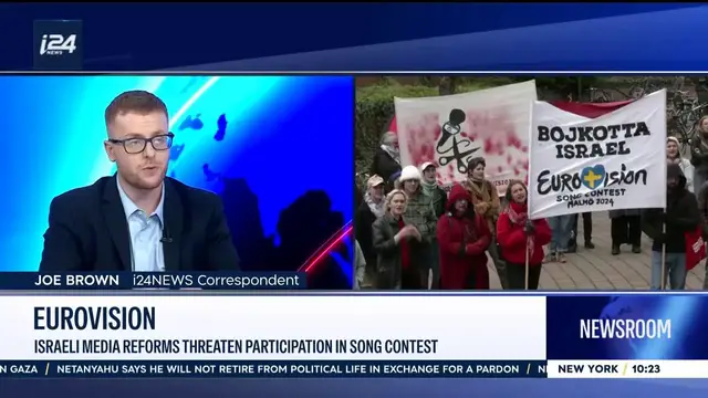 Video thumbnail for Eurovision: 4 countries drop out of song contest over Israel's participation
