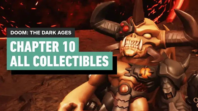 'Video thumbnail for Doom: The Dark Ages - Chapter 10 The Forsaken Plains All Collectibles (Toys, Upgrades, Secret Areas)'