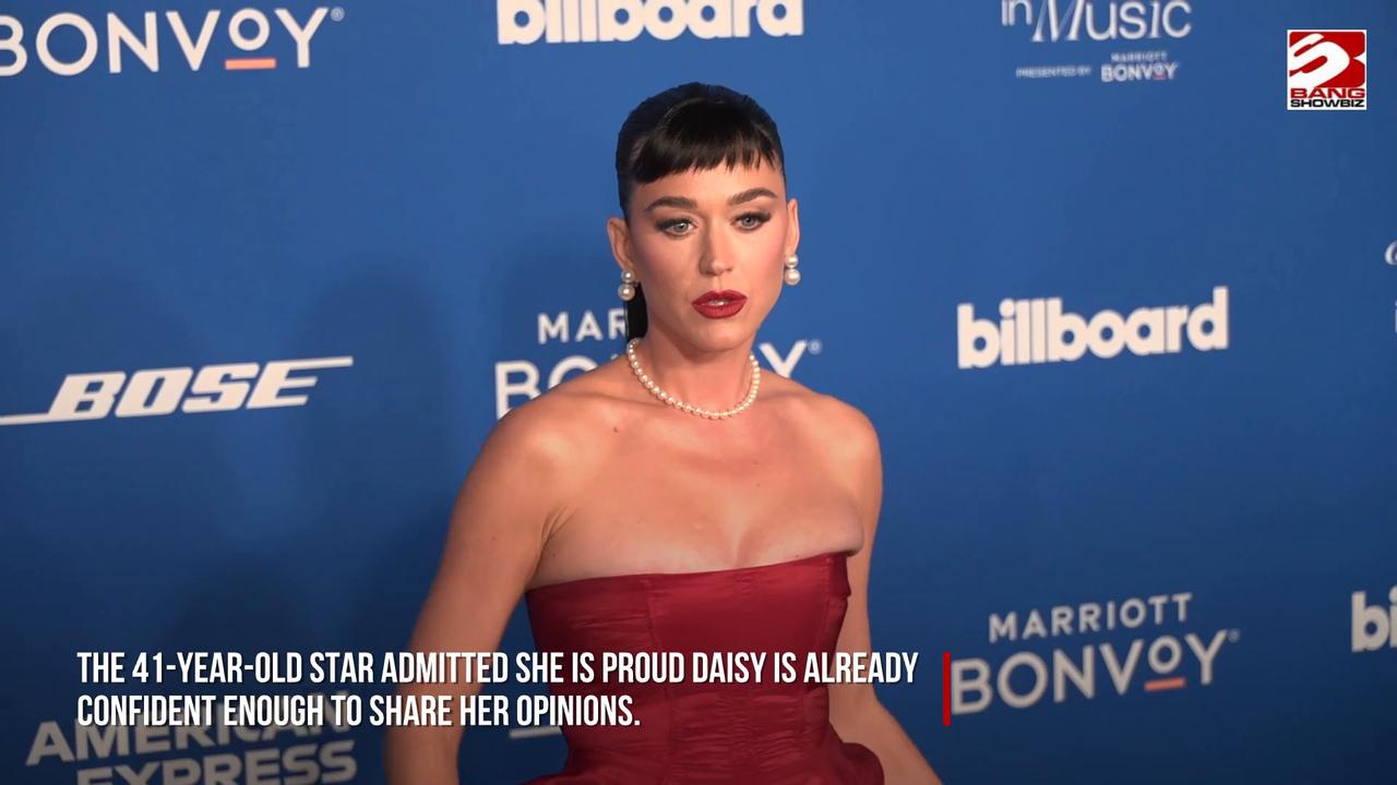 Video thumbnail for Katy Perry reveals ambitions for daughter