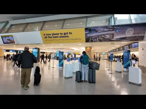 Video thumbnail for New York City JFK Airport International Departure