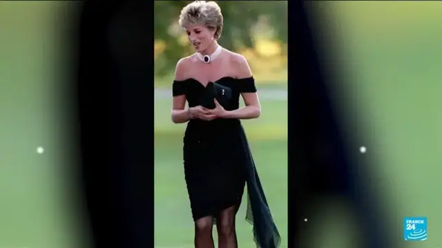 Video thumbnail for Princess Diana's iconic 'revenge dress' goes to auction