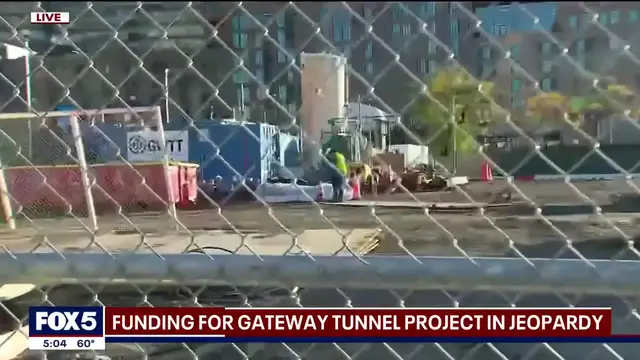 'Video thumbnail for Leaders blast Trump after he terminates Hudson River tunnel project'